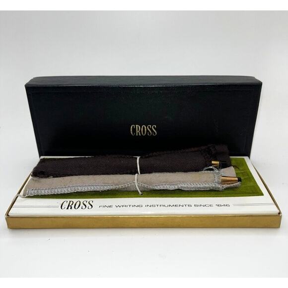 Cross Century 6601 12KT Gold Filled Pen & Pencil Set w/ Box & Sleeves - Picture 5 of 11